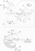 ECHAPPEMENT pour KTM 250 XC TPI de 2020