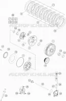 EMBRAYAGE pour KTM 250 XC TPI de 2020
