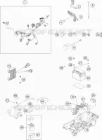 FAISCEAU ELECTRIQUE pour KTM 250 XC TPI de 2020