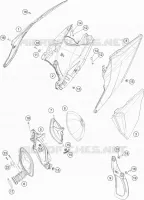 FILTRE A AIR pour KTM 250 XC TPI de 2020