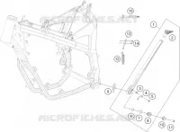 BEQUILLE LATERALE / CENTRALE pour KTM FREERIDE E-XC de 2019