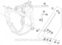 BEQUILLE LATERALE / CENTRALE pour KTM FREERIDE 250 F de 2019