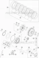 EMBRAYAGE pour KTM FREERIDE 250 F de 2019
