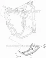 PROTECTION MOTEUR pour KTM FREERIDE 250 F de 2019