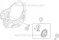 ARBRE D'EQUILIBRAGE pour KTM 450 RALLY FACTORY REPLICA de 2019