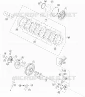 EMBRAYAGE pour KTM 450 RALLY FACTORY REPLICA de 2019