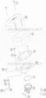 FILTRE A AIR pour KTM 450 RALLY FACTORY REPLICA de 2019