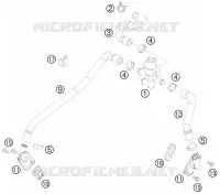 SECONDARY AIR SYSTEM SAS pour KTM 990 SUPER DUKE WHITE de 2009
