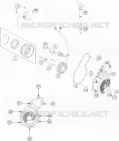 ALLUMAGE pour KTM 250 EXC-F CKD de 2019