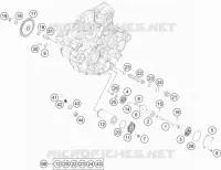 POMPE A HUILE pour KTM 250 EXC-F CKD de 2019