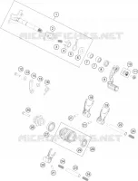 MECANISME DE SELECTION DE VITESSES pour KTM 150 EXC TPI de 2020