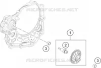 ARBRE D'EQUILIBRAGE pour KTM 450 SX-F FACTORY EDITION de 2019