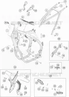 CADRE pour KTM 450 SX-F FACTORY EDITION de 2019