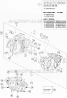 CARTER MOTEUR pour KTM 450 SX-F FACTORY EDITION de 2019