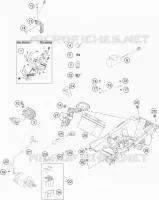 FAISCEAU ELECTRIQUE pour KTM 450 SX-F FACTORY EDITION de 2019