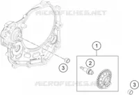 ARBRE D'EQUILIBRAGE pour KTM 450 SX-F de 2020