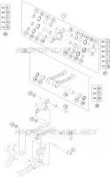BIELLETTE D'AMORTISSEUR PRO LEVER pour KTM 450 SX-F de 2020