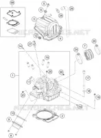 CULASSE pour KTM 450 SX-F de 2020