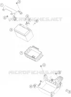 BATTERIE pour KTM 890 DUKE BLACK de 2021