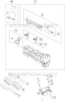 BOITIER PAPILLON INJECTION pour KTM 890 DUKE BLACK de 2021