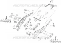 BOUCLE ARRIERE pour KTM 890 DUKE BLACK de 2021