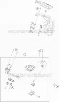 CONTACTEUR A CLE pour KTM 890 DUKE BLACK de 2021