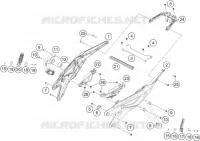 BOUCLE ARRIERE pour KTM 890 DUKE BLACK de 2021