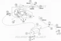 EVAPORATIVE CANISTER pour KTM 890 DUKE BLACK de 2021
