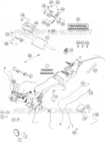 FAISCEAU ELECTRIQUE pour KTM 390 DUKE SILVER - CKD de 2021