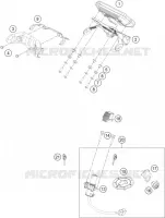 CONTACTEUR A CLE pour KTM 390 DUKE WHITE - IKD de 2020