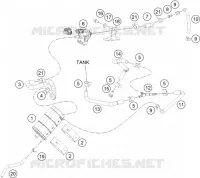 EVAPORATIVE CANISTER pour KTM 390 DUKE WHITE - IKD de 2020