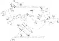 EVAPORATIVE CANISTER pour KTM 200 DUKE WHITE de 2021