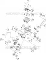 FILTRE A AIR pour KTM 200 DUKE WHITE de 2021