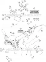 FAISCEAU ELECTRIQUE pour KTM 200 DUKE ORANGE ABS - IKD de 2020