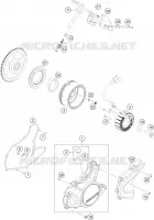 ALLUMAGE pour KTM 200 DUKE WHITE ABS - B.D. de 2020