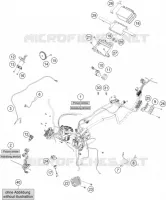 FAISCEAU ELECTRIQUE pour KTM 250 ADVENTURE BLACK de 2021