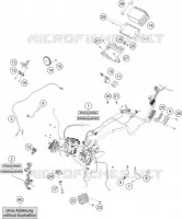 FAISCEAU ELECTRIQUE pour KTM 390 ADVENTURE WHITE - IKD de 2021