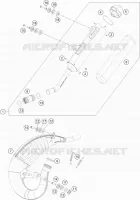 ECHAPPEMENT pour KTM 125 XC de 2021