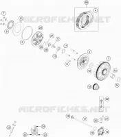 EMBRAYAGE pour KTM 125 XC de 2021