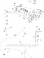 FAISCEAU ELECTRIQUE pour KTM 125 XC de 2021