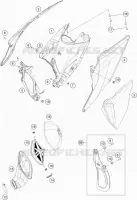 FILTRE A AIR pour KTM 125 XC de 2021