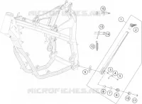 BEQUILLE LATERALE / CENTRALE pour KTM FREERIDE E-XC de 2021