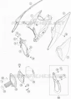 FILTRE A AIR pour KTM 500 EXC-F SIX DAYS de 2021