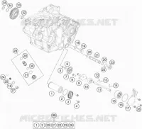 POMPE A HUILE pour KTM 500 EXC-F SIX DAYS de 2021