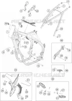 CADRE pour KTM 450 SX-F de 2021