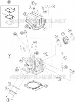CULASSE pour KTM 450 SX-F de 2021