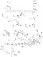 FAISCEAU ELECTRIQUE pour KTM 450 SX-F de 2021