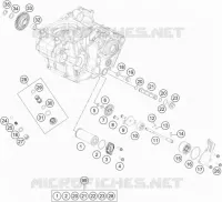 POMPE A HUILE pour KTM 450 SX-F de 2021