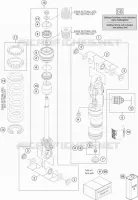 AMORTISSEUR (PIECES) pour KTM 65 SX de 2021
