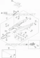 BRAS OSCILLANT  pour KTM 65 SX de 2021